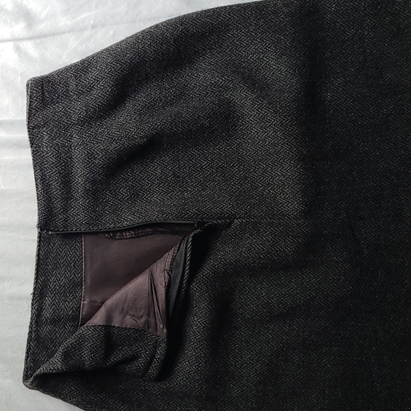 Wool skirt, Petites, grey black - Picture 3 of 7